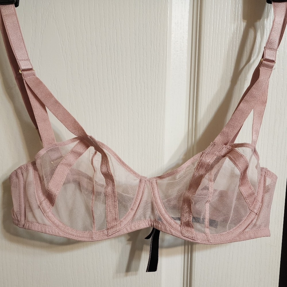Victoria secret pink balconette bra 36b item 19